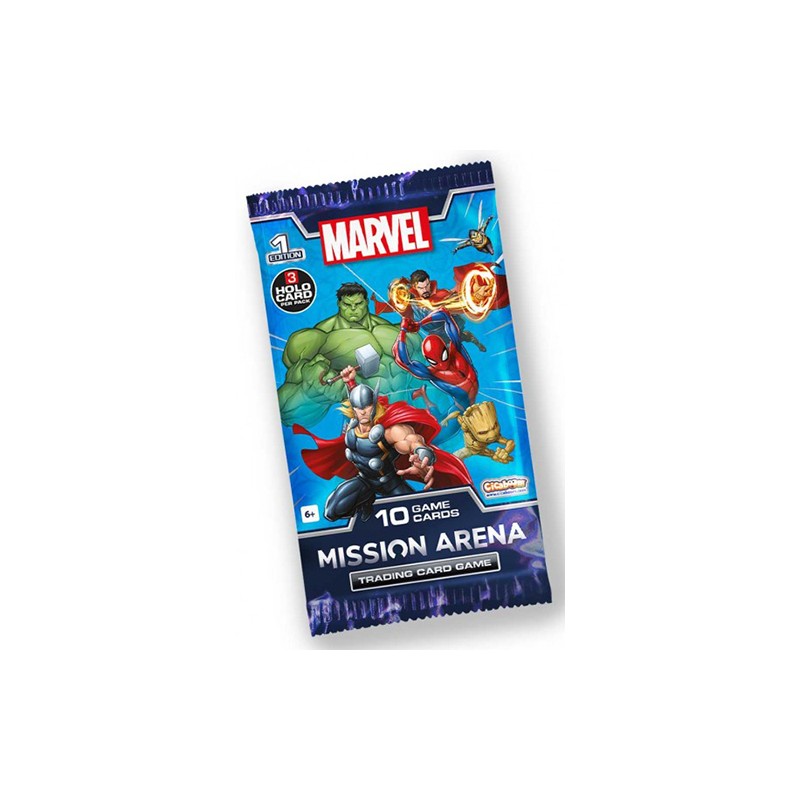 Marvel Mission Arena (10 Cards Pack) W1