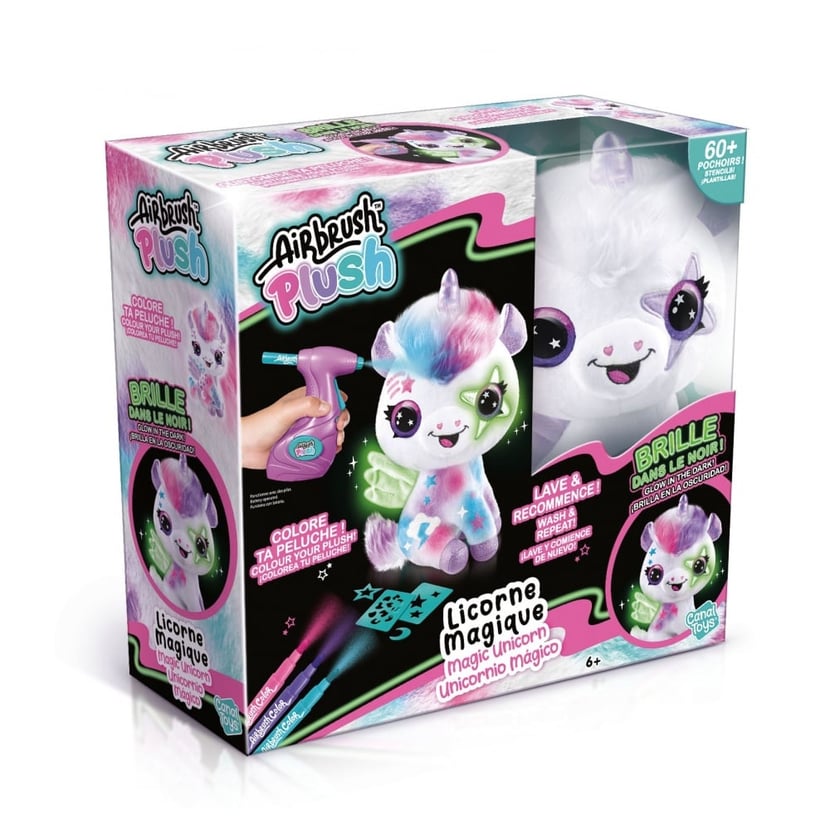 Canal Toys - Airbrush Plush - Collector Glow In The Dark
