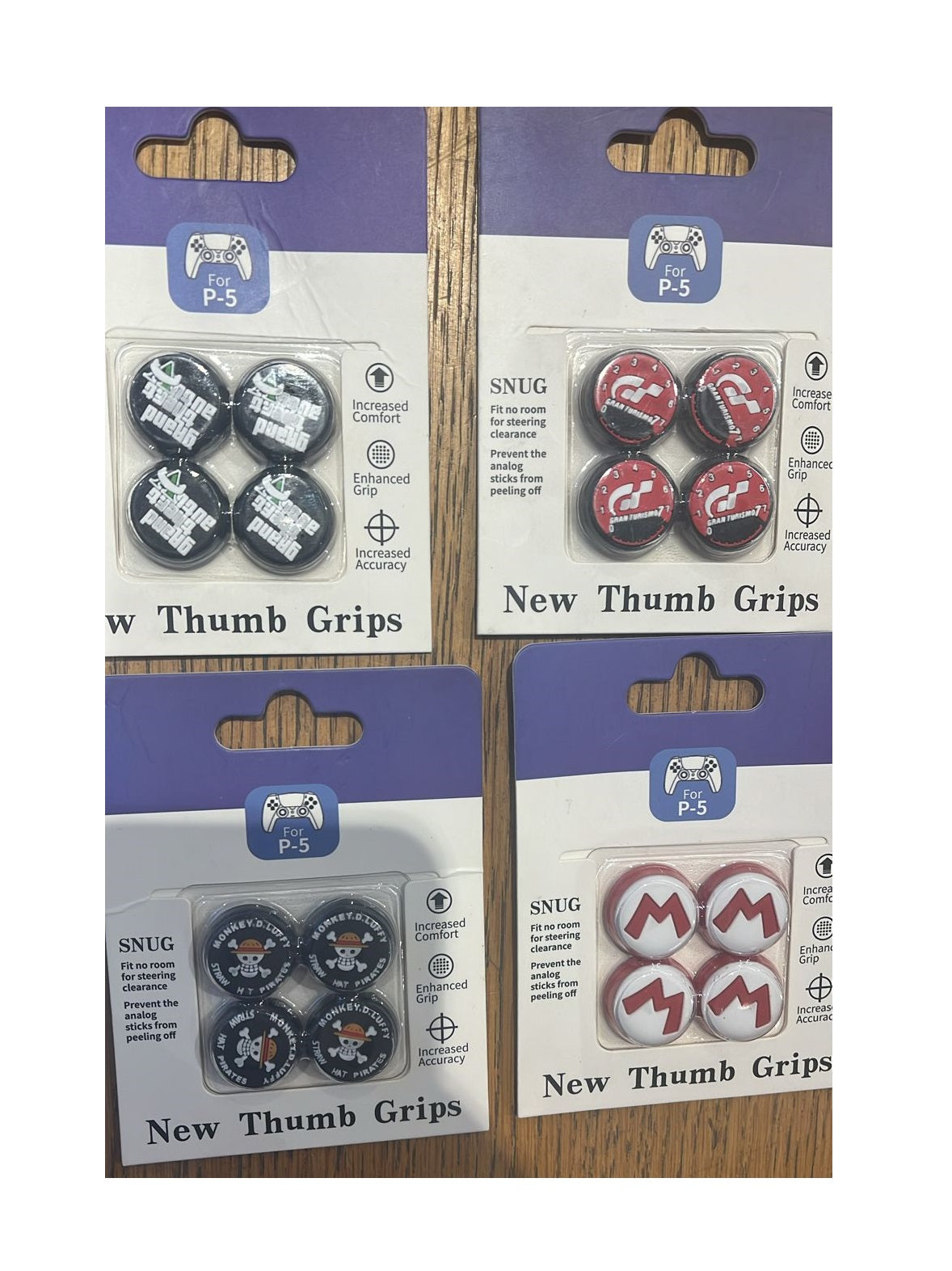 Thumb Stick Assorted Grips