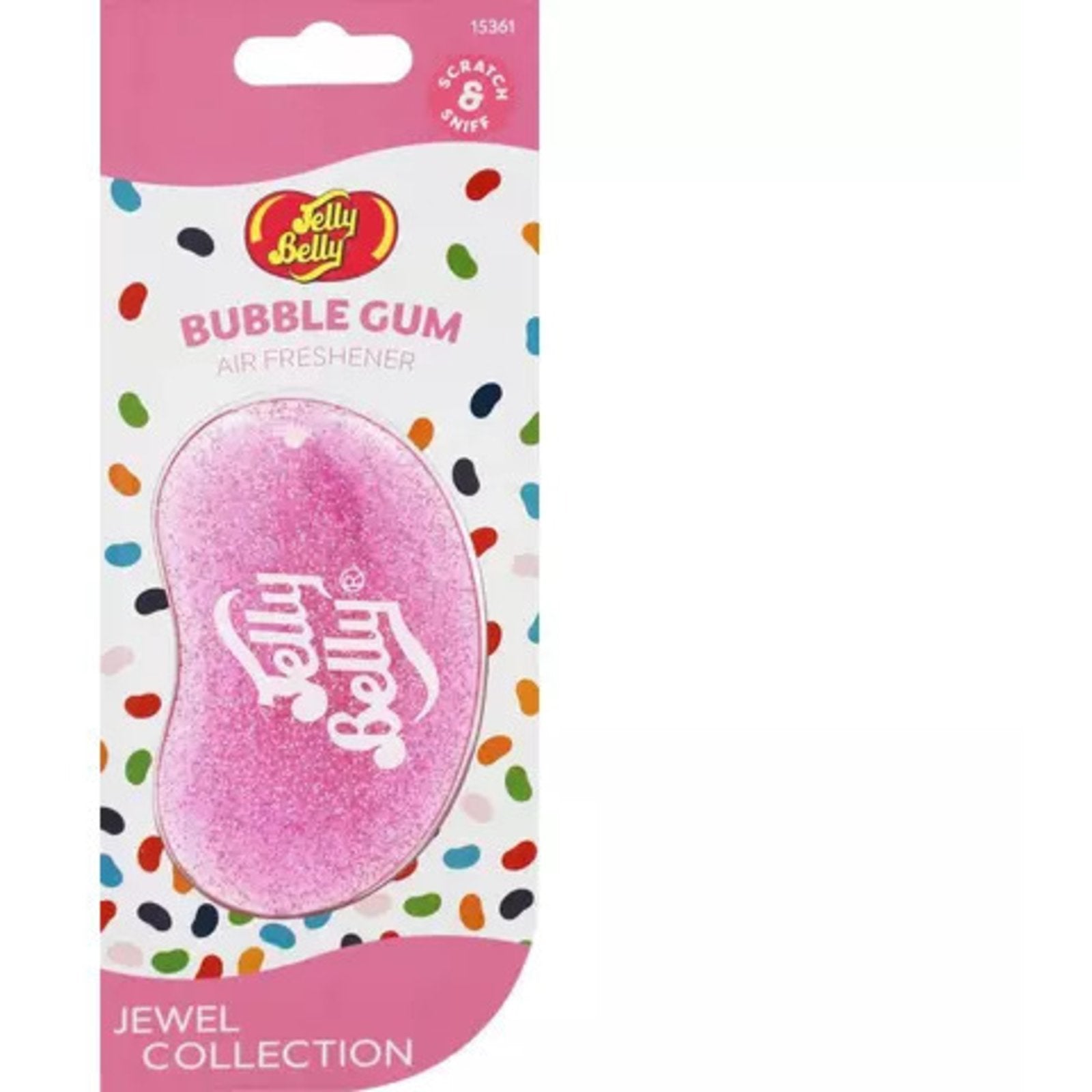 Jelly Belly 3D Gel Air Freshener Bubblegum Jewel