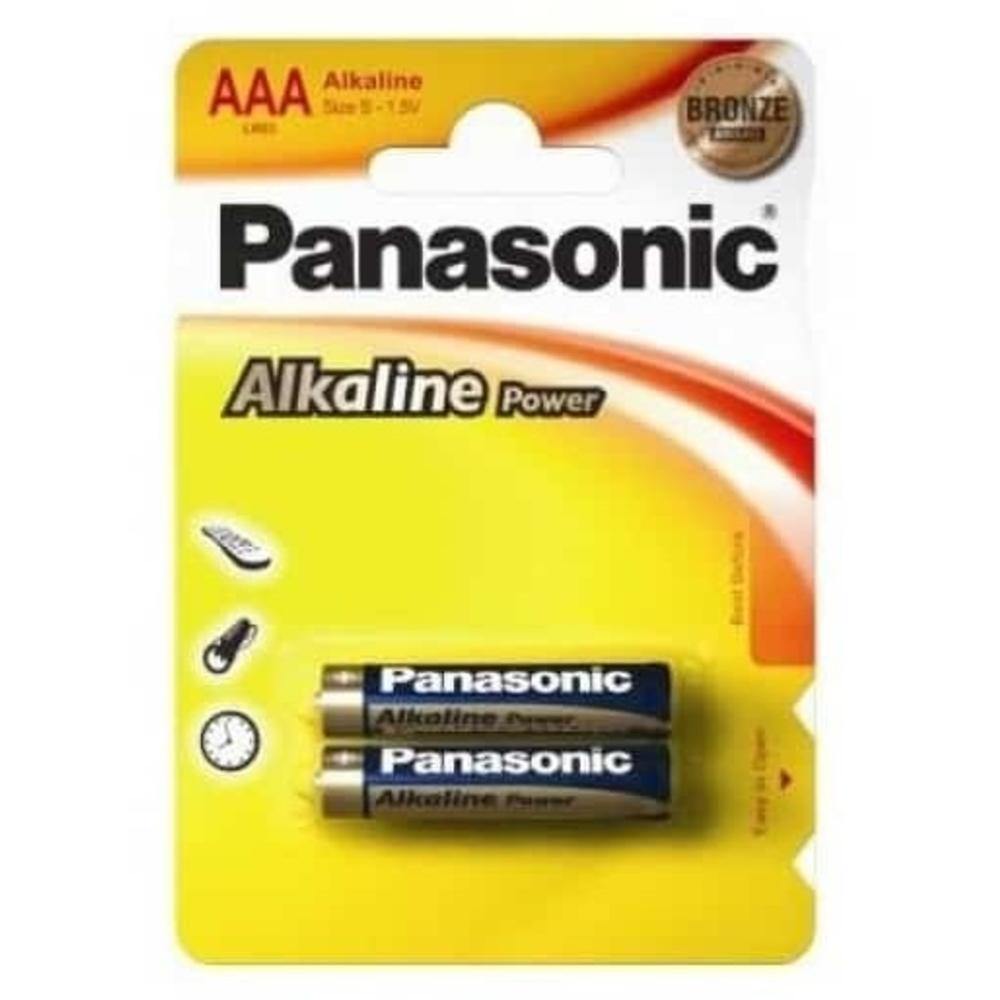 Panasonic Alkaline Battery AAA x2
