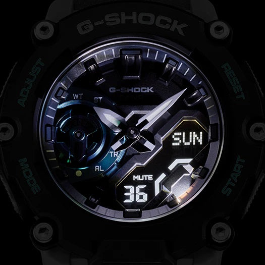 Casio: G-SHOCK 2200M - Black & Blue