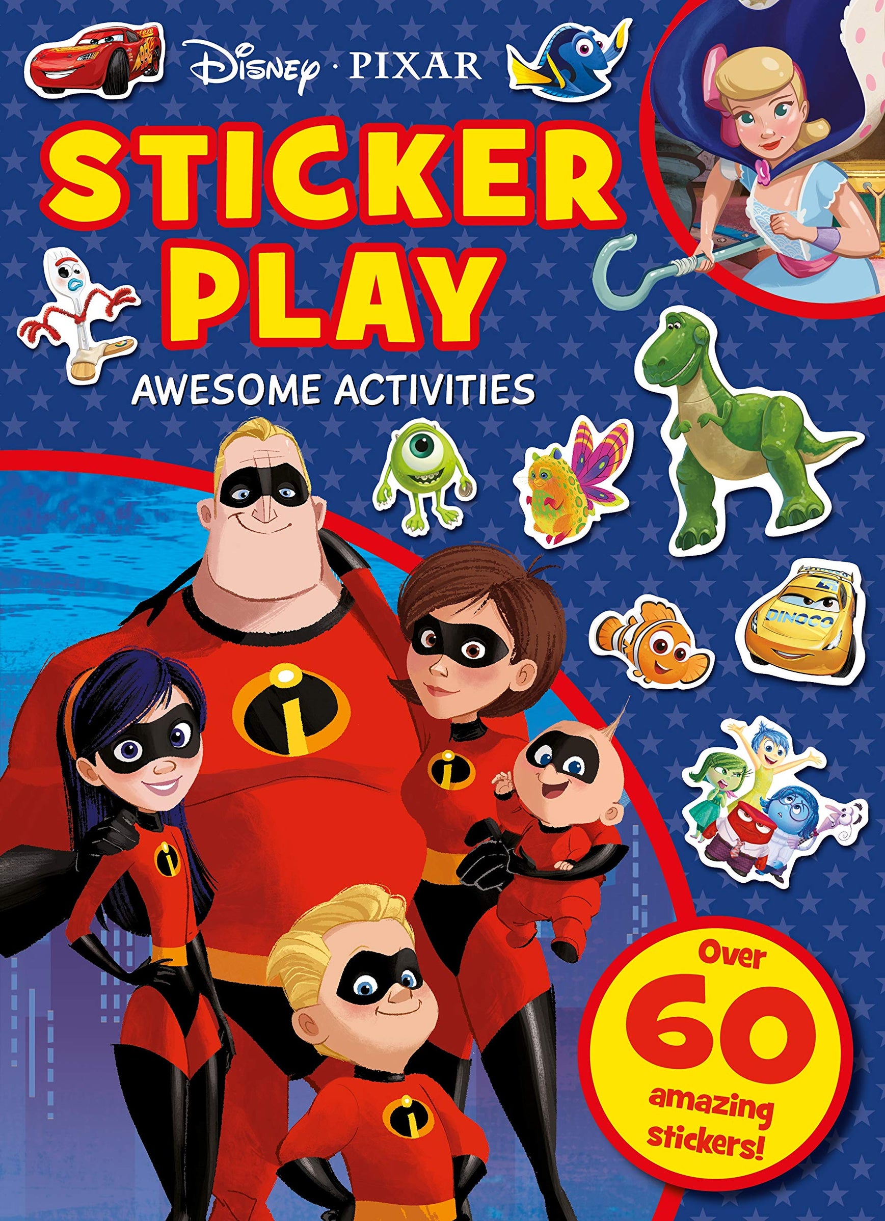 Disney Pixar Sticker Play Awesome Activities