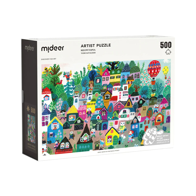 Mideer - Mideer Artist Puzzle - Meowtopia 500P