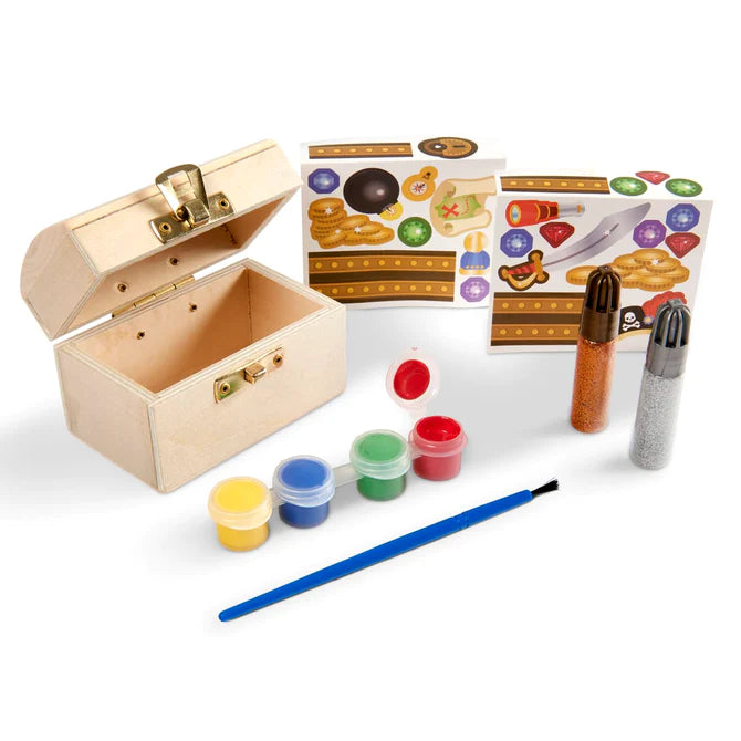 Pirate Chest Wooden Craft Kit