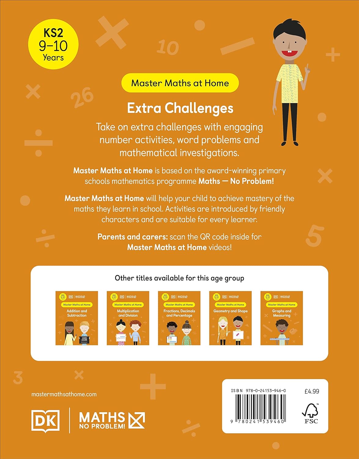 Maths ― No Problem! Extra Challenges, Ages 9-10