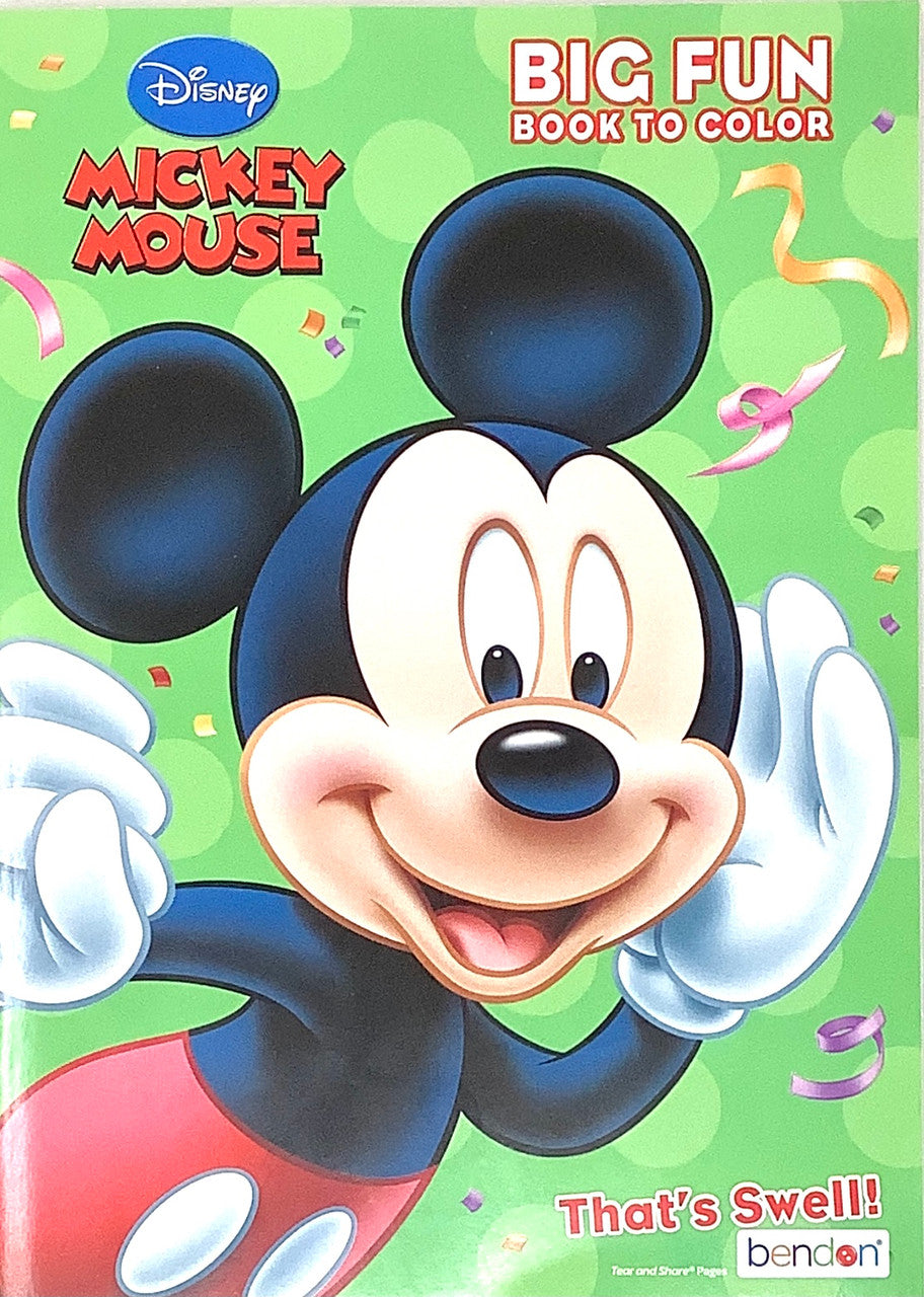 Bazic Mickey Coloring Book