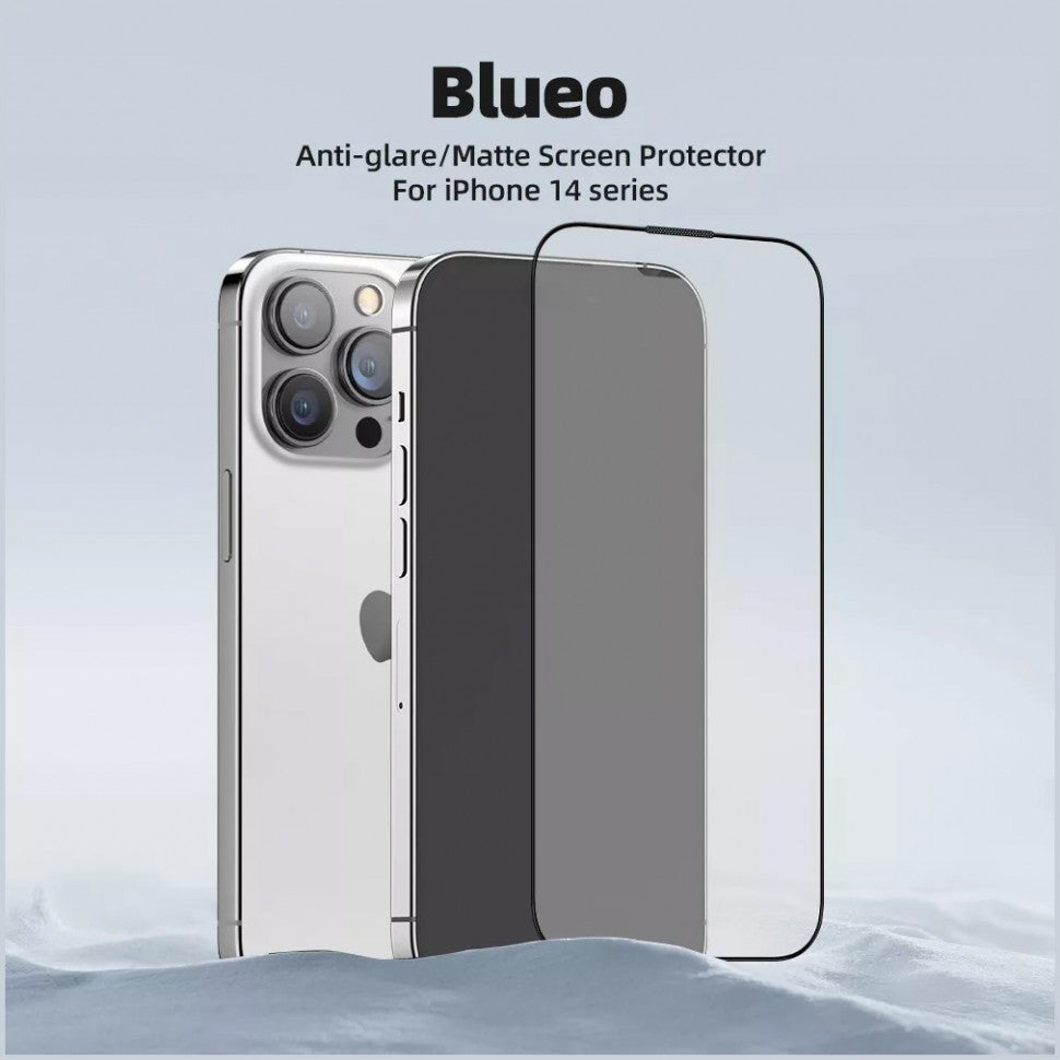 BLUEO Glass Anti glare matte iPhone14 pro Max /15 plus