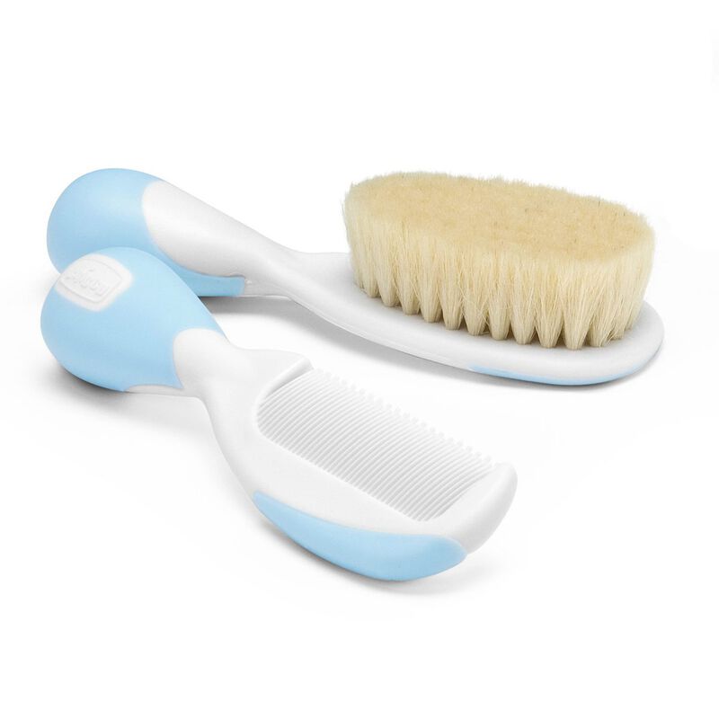 Chicco Brush And Comb - Light Blue