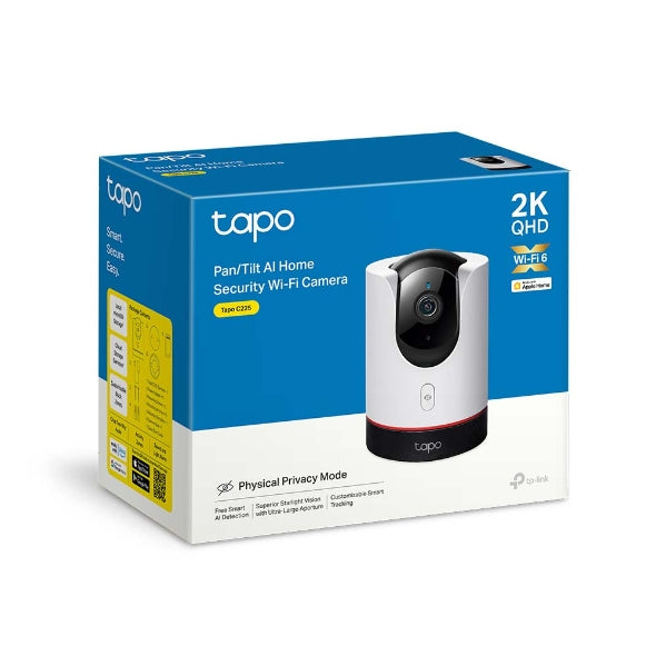 Tapo C225 | Pan/Tilt AI Home Security Wi-Fi Camera 2K QHD