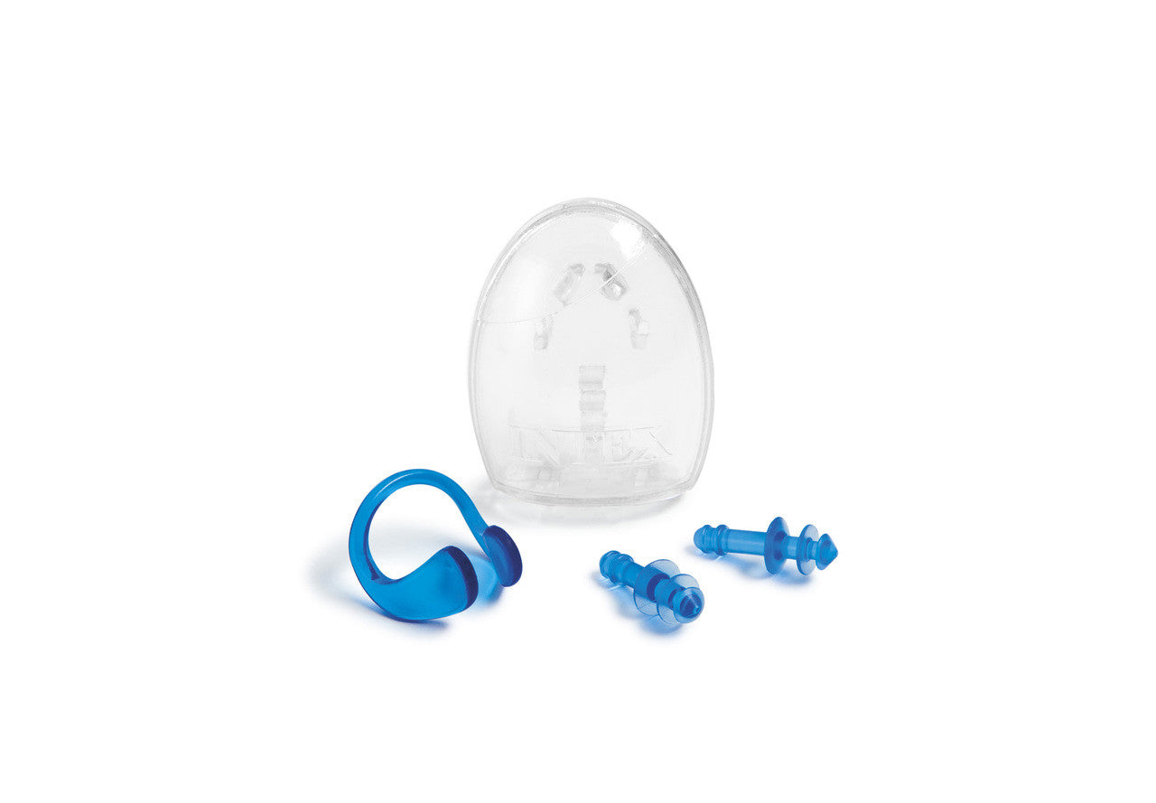 Intex - Ear Plugs & Nose Clip Combo Set