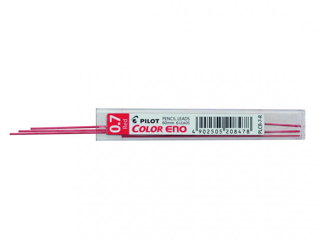 Pilot Color Eno Tube Of 6 Leads Red
