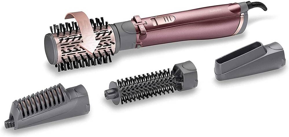 Babyliss AS960SDE Rotating Air Brush 2 Speeds Temps 1000W