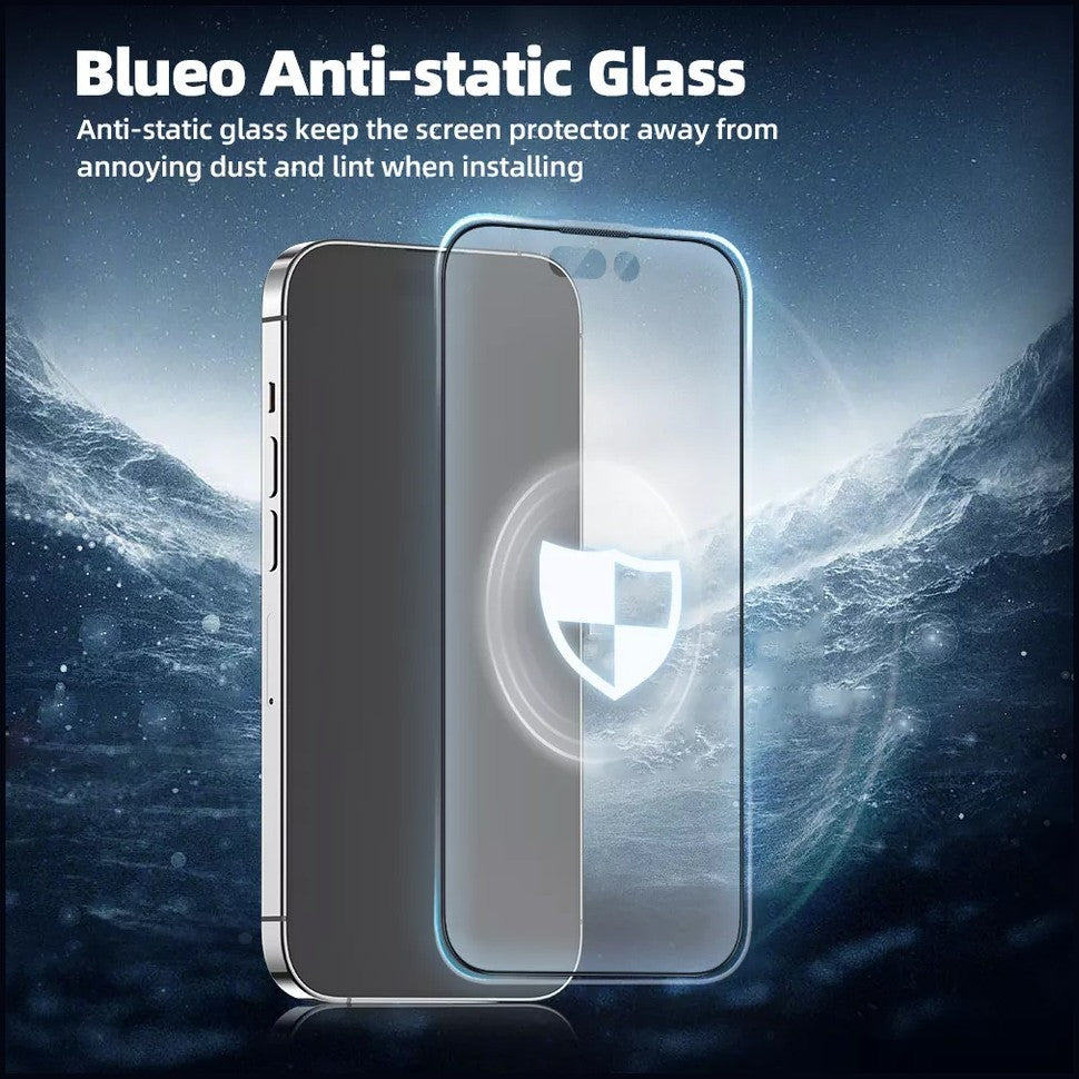 BLUEO Glass Anti glare matte iPhone14 pro Max /15 plus