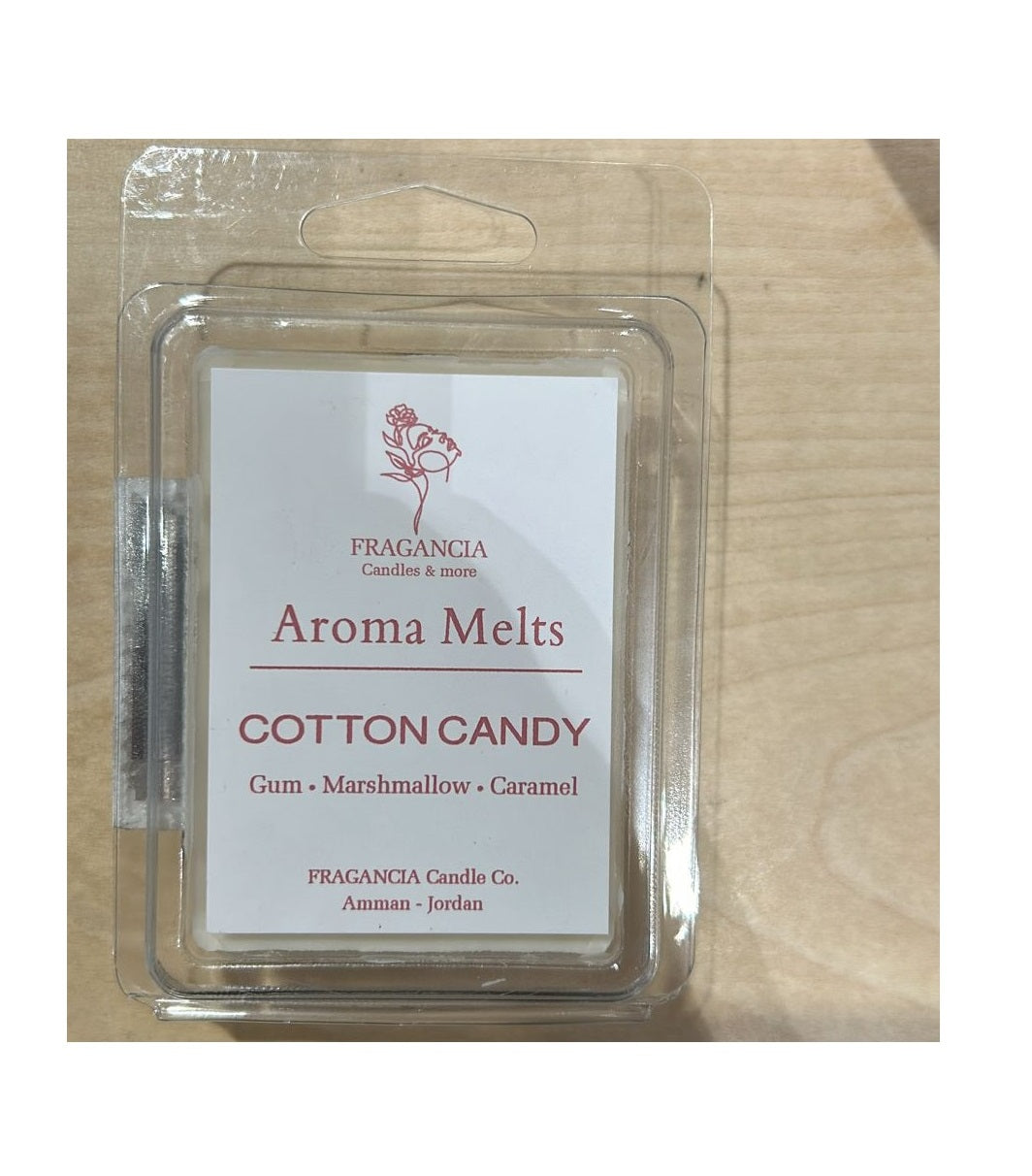 Fragancia Aroma Melts Cotton Candy Burning 24 HRs 80 ml