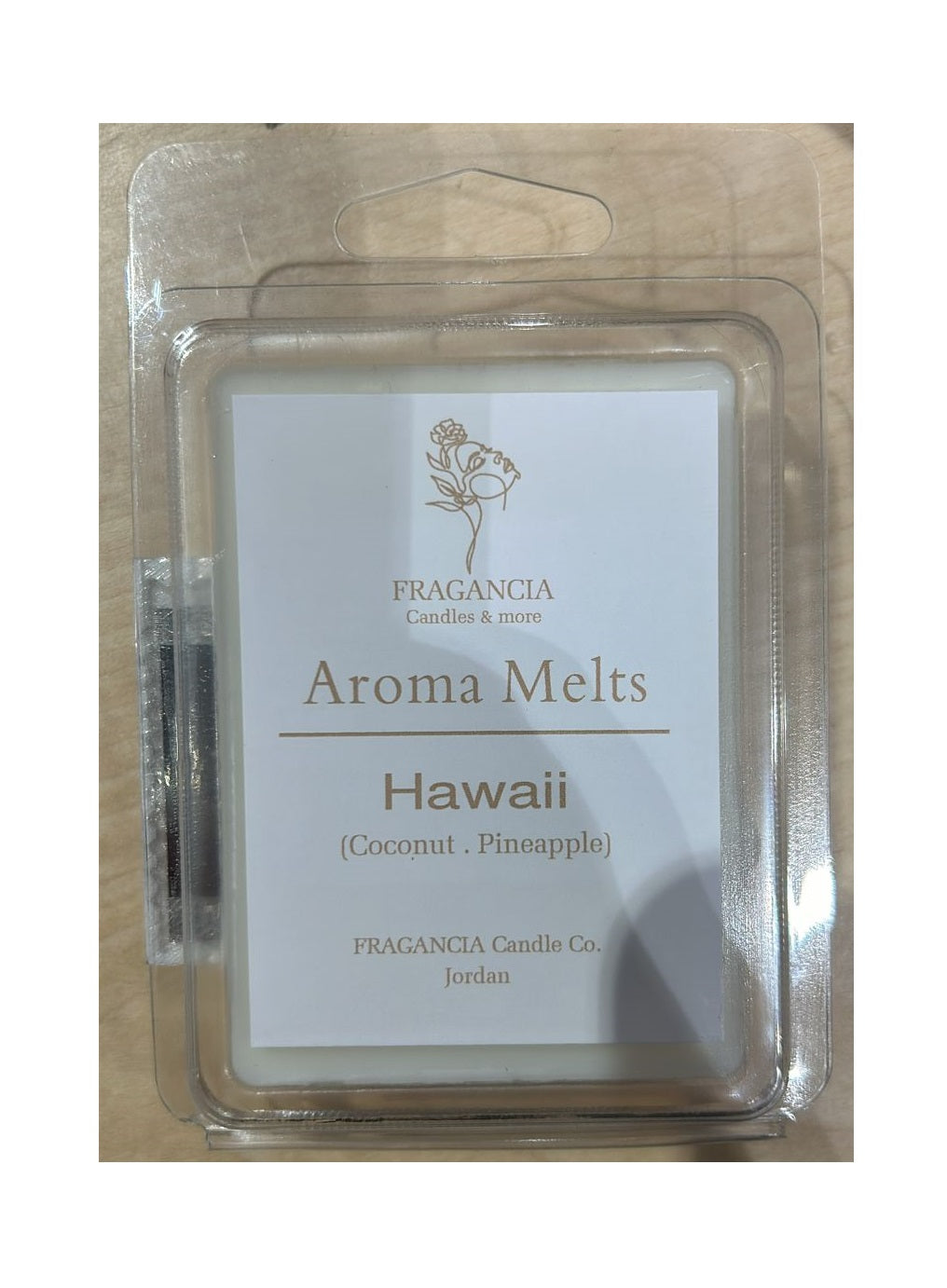 Fragancia Aroma Melts Hawaii Burning 24 HRs 80 ml