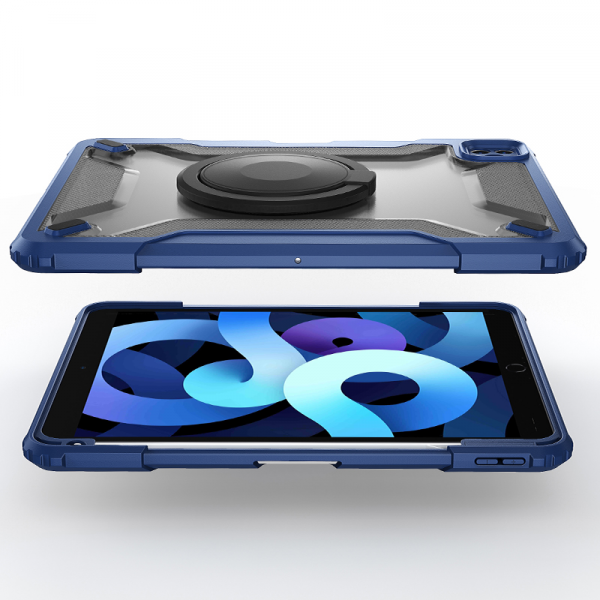 WiWU Mecha Rotative Stand Case for iPad 10.9/11 Blue