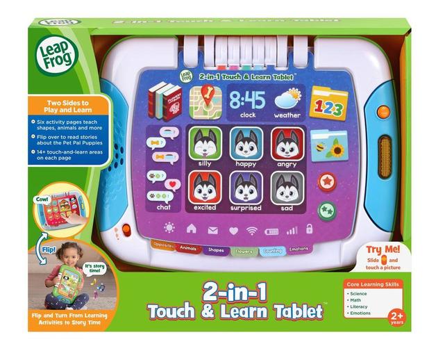 Vtech - 2-In-1 Touch & Learn Tablet