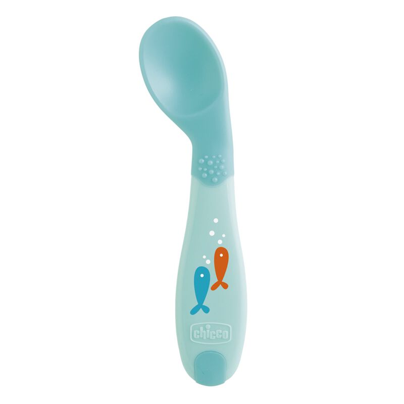 Chicco First Spoon 8M+ Turquoise