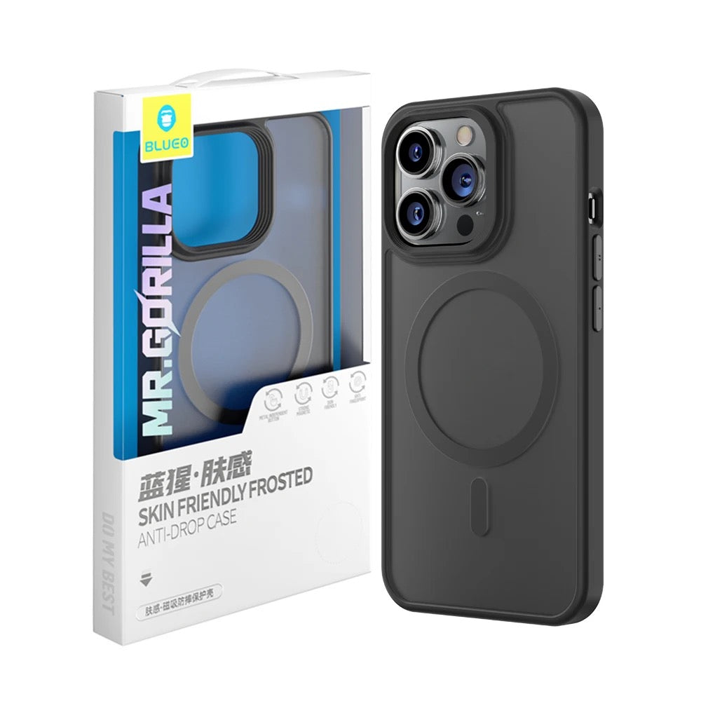 BLUEO Skin Case With Magnetic IPH 15 Black