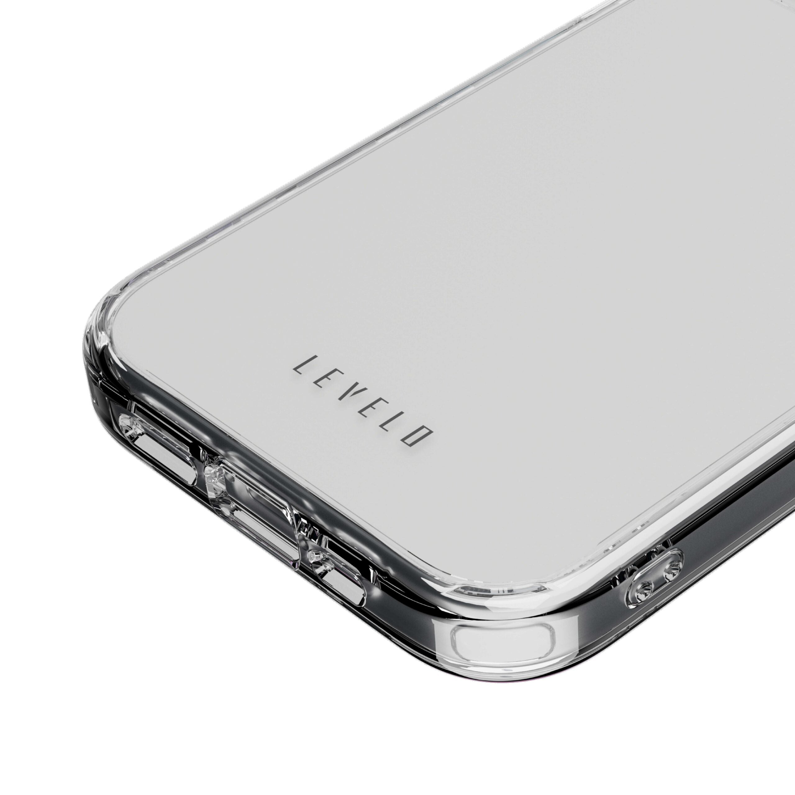 Levelo Clara Clear Case For iPhone 15 Plus Clear