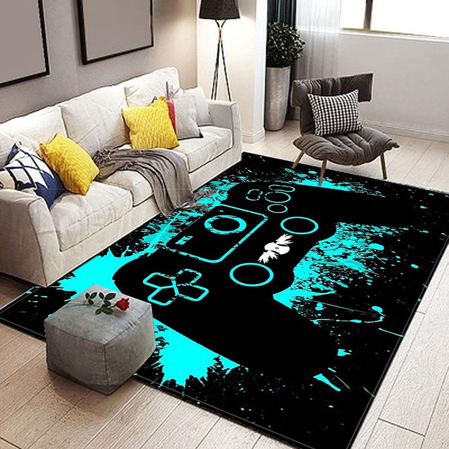 Gaming Room Rug - Controller 120x80cm