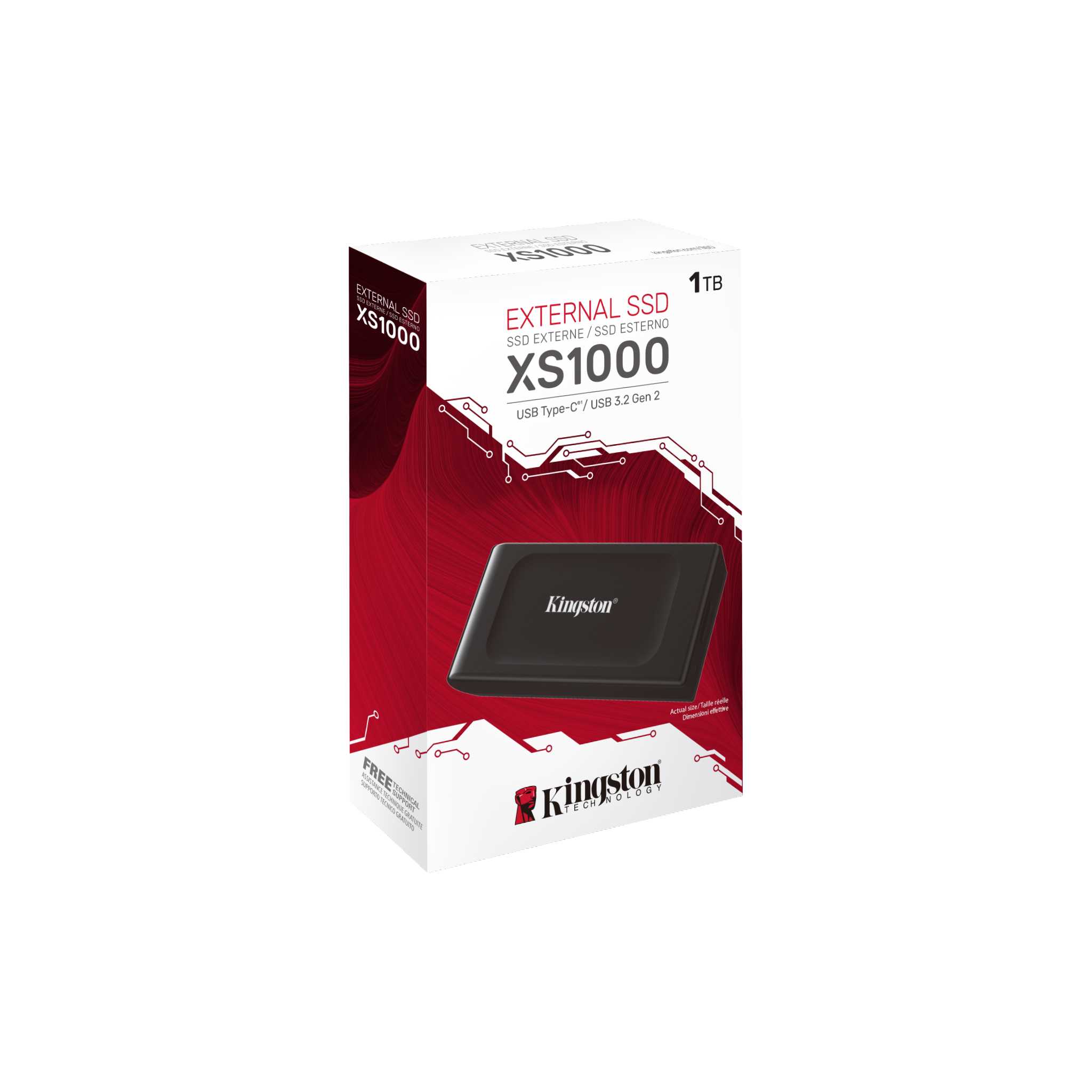 KINGSTONE 1TB XS1000 External USB 3.2 Gen 2 Portable SSD