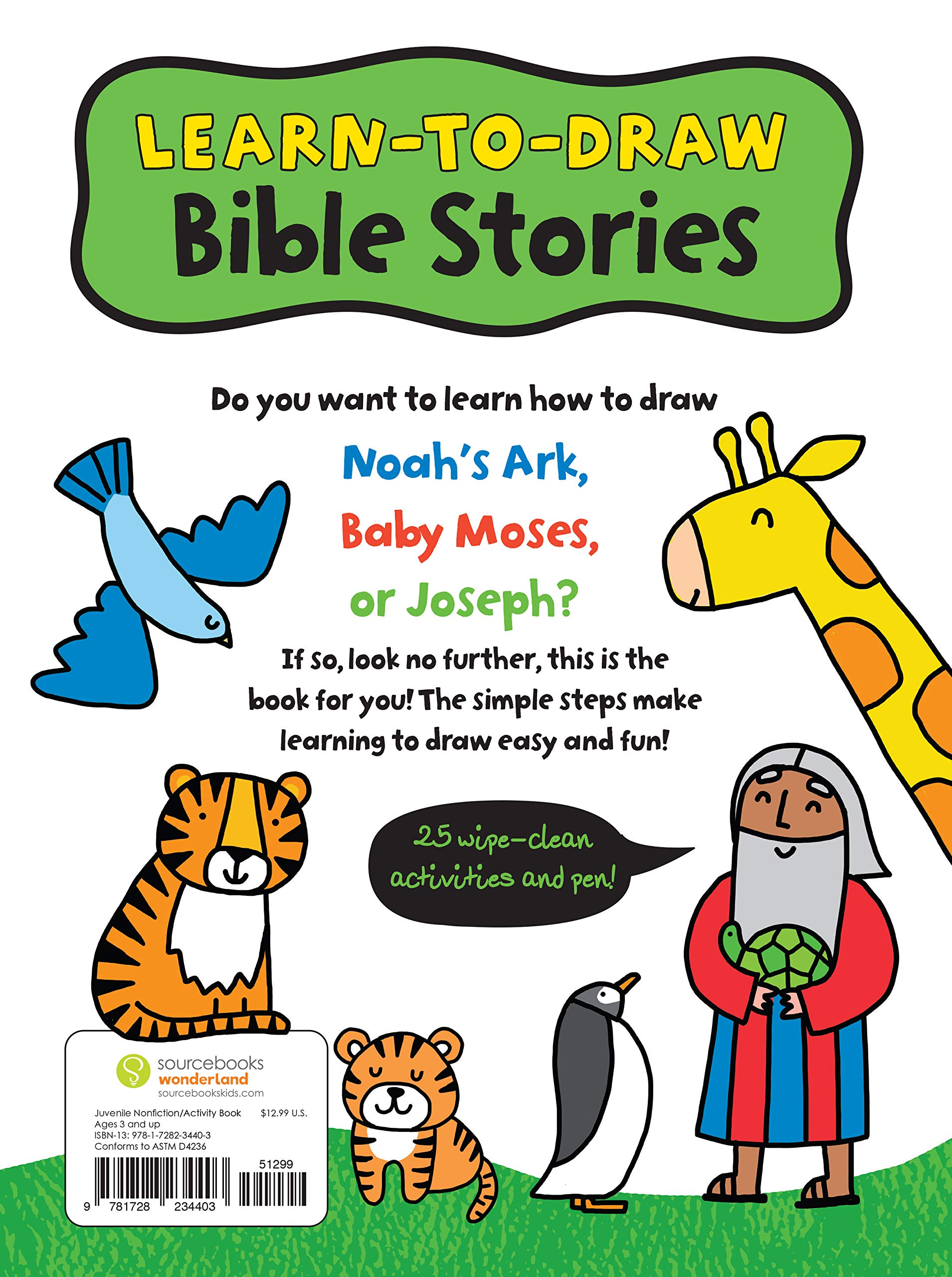 My First Learn-To-Draw: Bible Stories