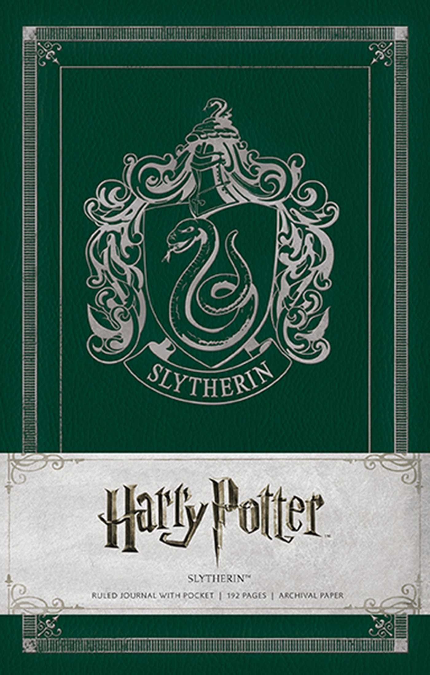 Harry Potter Slytherin Ruled Journal