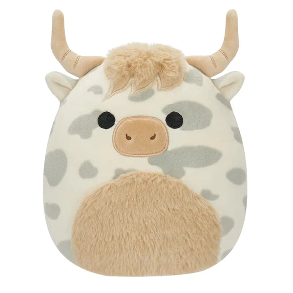 Little Plush (7.5 In Squishmallows) Grey Spotted Cow