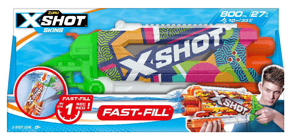 X-Shot Shotgun Ripple Fast-Fill Skins Open Box Bulk
