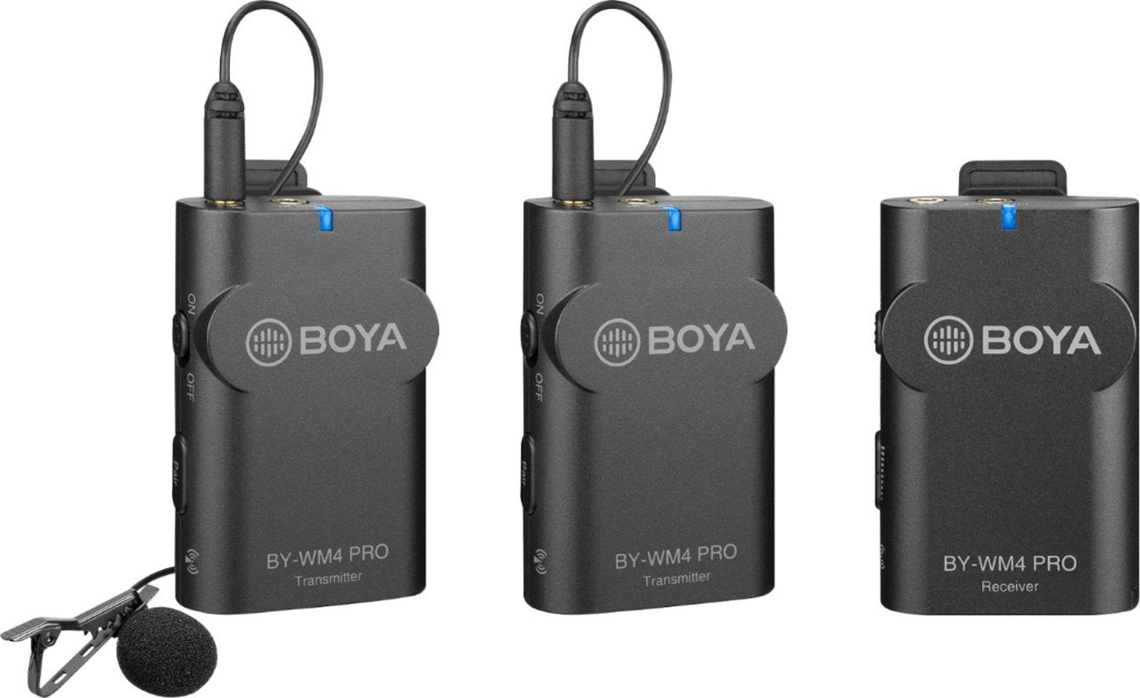 Boya 2 4 Ghz Wireless Microphone For DSLRsphones TXTXRX