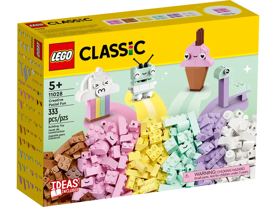 Lego Classic - Creative Pastel Fun