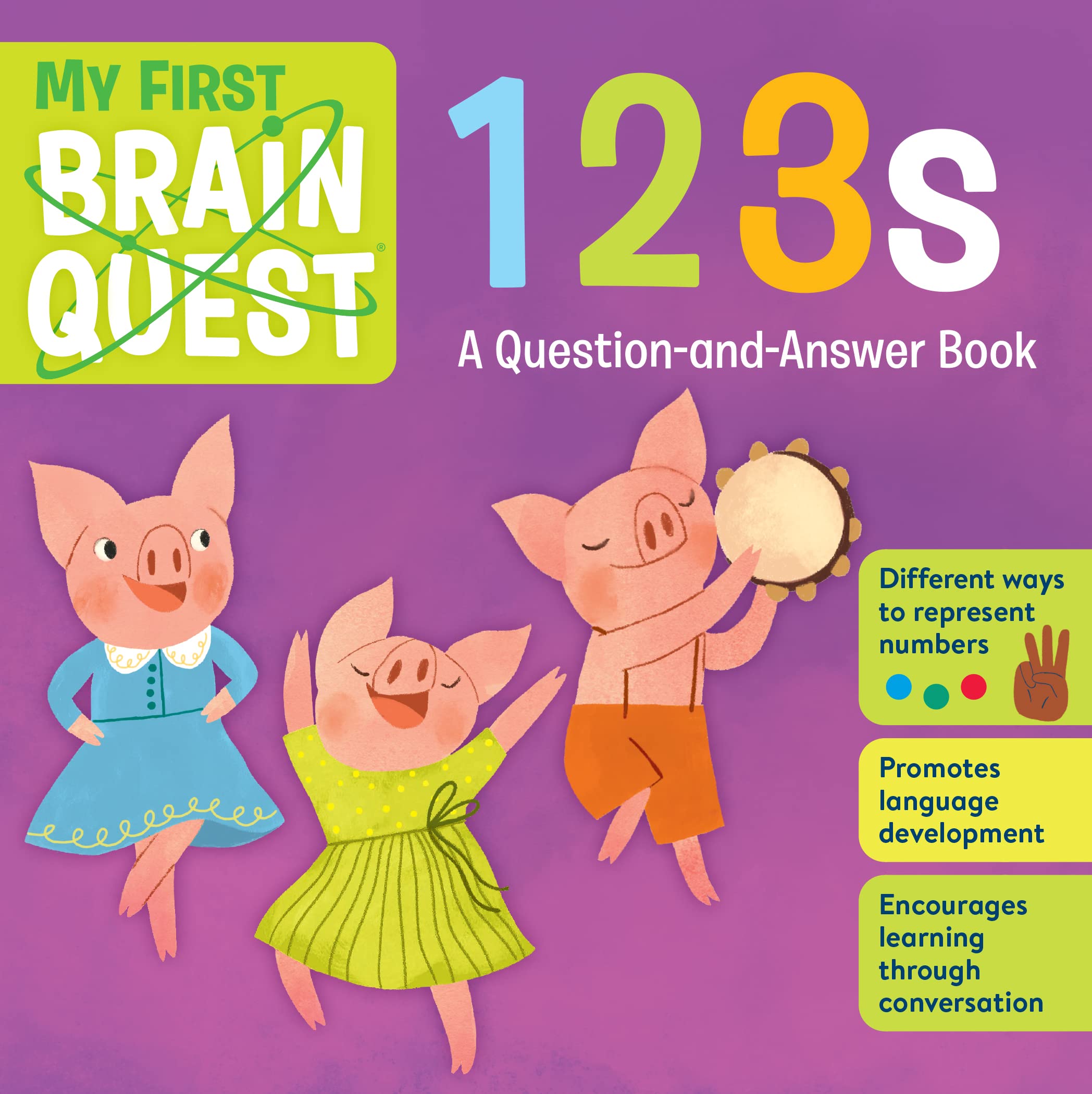 My First Brain Quest 123s a Question-and-Answer Counting Book