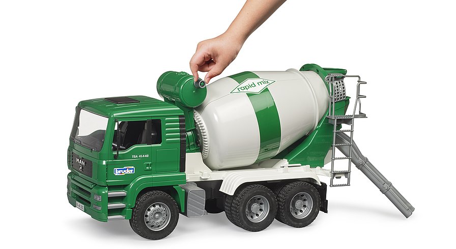 Bruder - Man Tga Cement Mixer Truck Rapid Mix