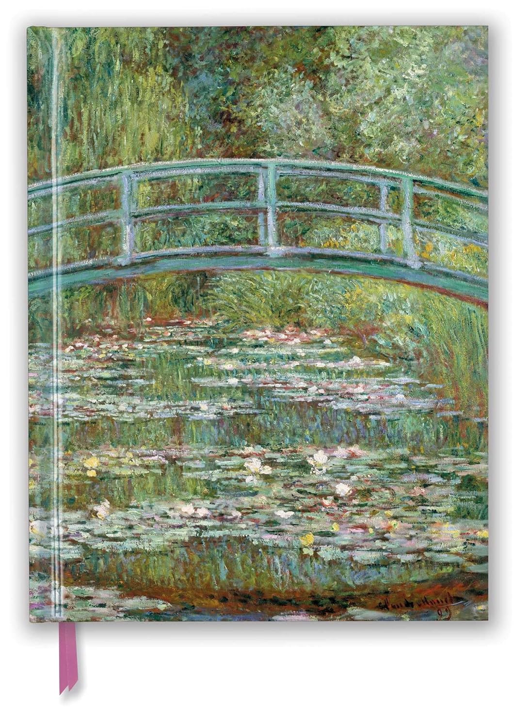 Claude Monet: Bridge Over A Pond For Water Liies Notebooks