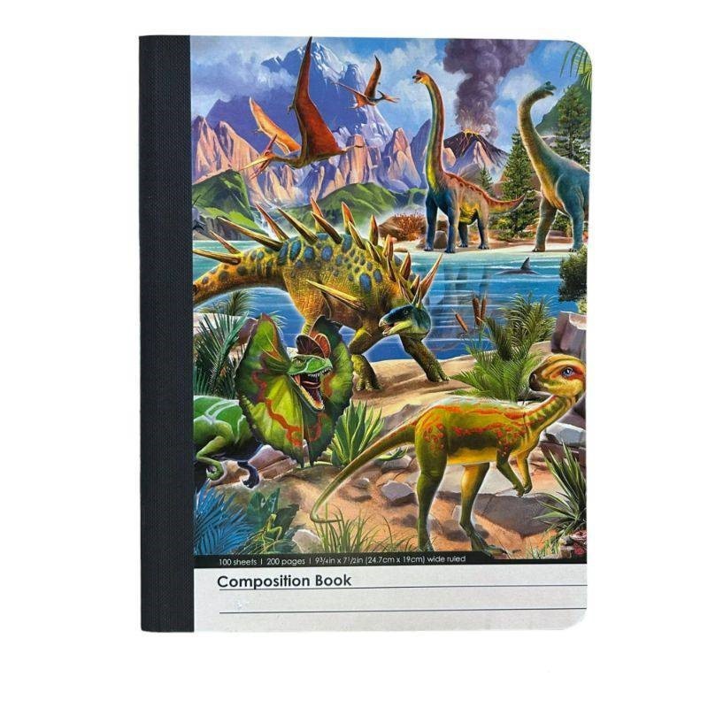 Inkology Dinosaurs Comp Book 100Ct