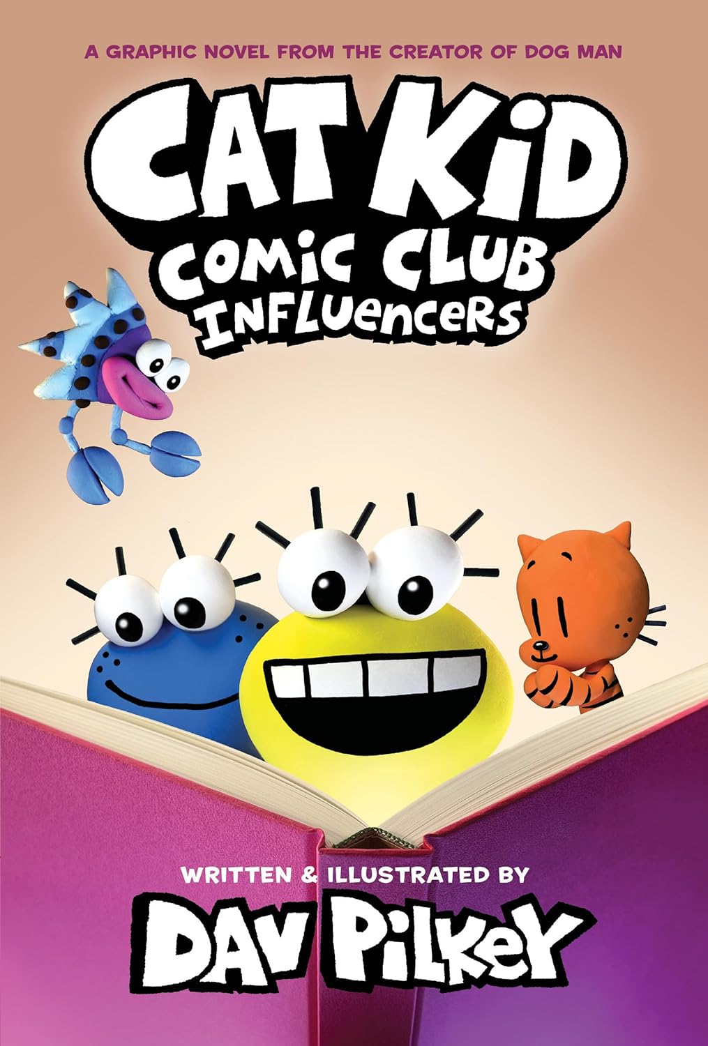 Cat Kid Comic Club 5: Influencers - From Creator Of Dog Man