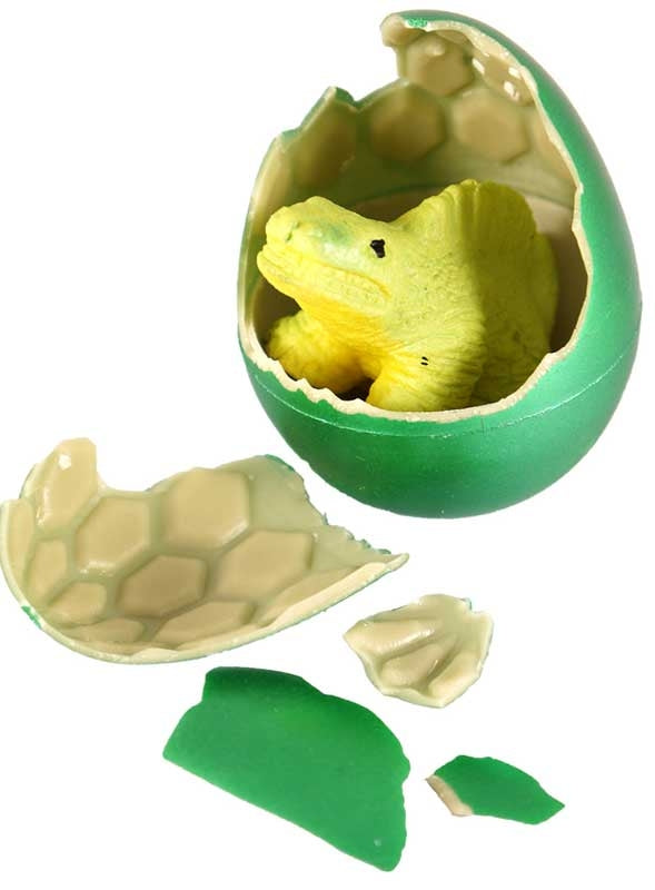 Egg Growing Dino 4 Cols 6 Assorted