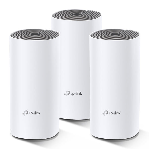 TP-Link Deco E4(3-Pack) |AC1200 Whole Home Mesh Wi-Fi System