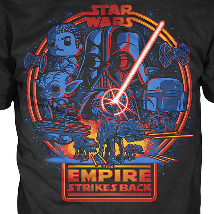 Pop Tee! Star Wars: Empire Strikes Poster (L)