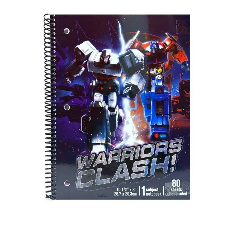 Inkology Transformers Notebook 80Ct