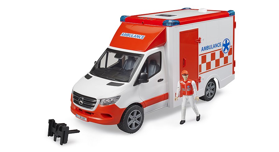 Bruder - Mb Sprinter Ambulance With Driver And L+S Module