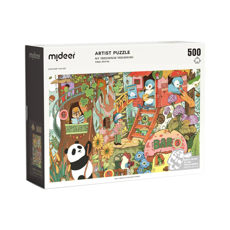 Mideer - Mideer Artist Puzzle - My Treehouse 500P
