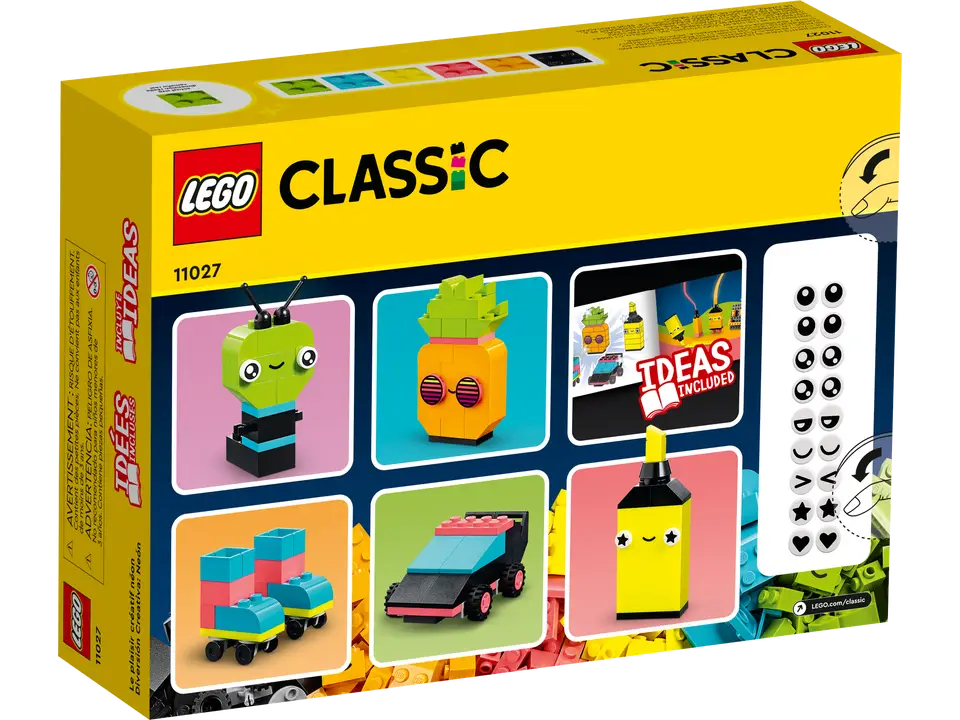 Lego Classic - Creative Neon Fun