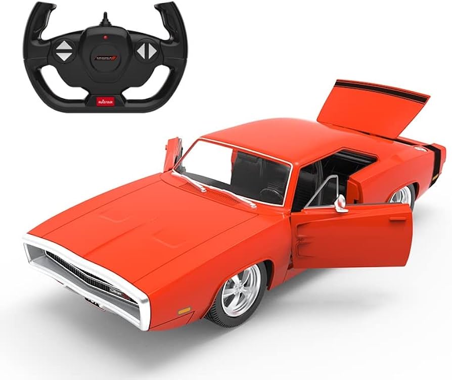Rastar - R/C 1:16 Dodge Charger With Engine Usb Charging