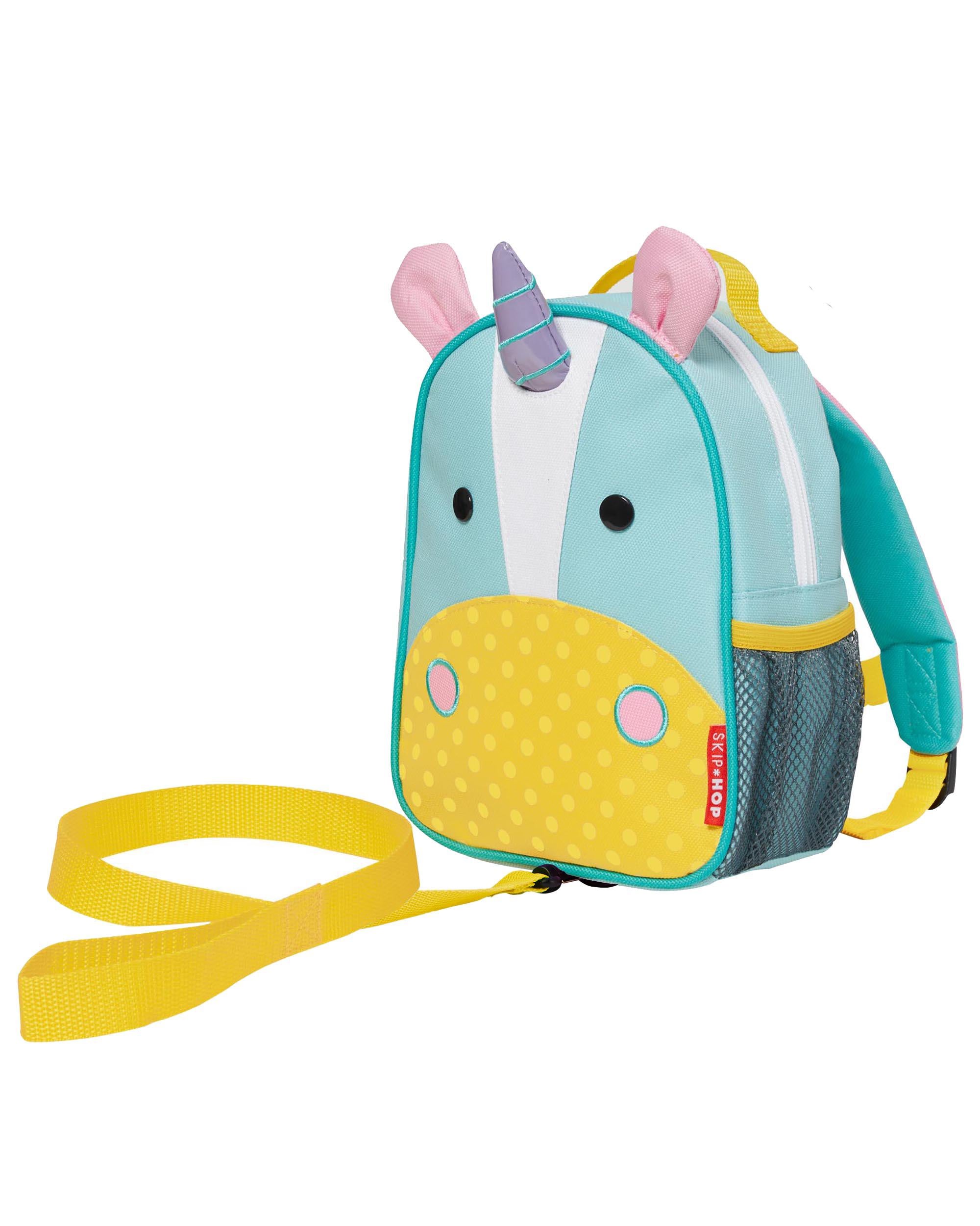 Mini Backpack With Safety Harness - Unicorn