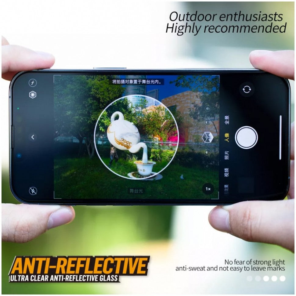 BLUEO Ultra Clear AntiReflective HD Glass IPH 14 Pro Max 6.7