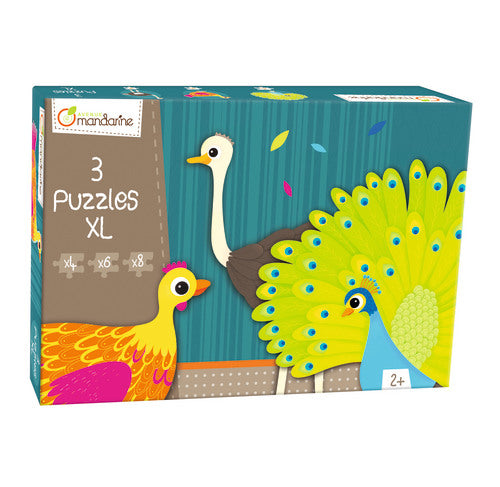 C.F Xl Puzzles Feathered Creatures