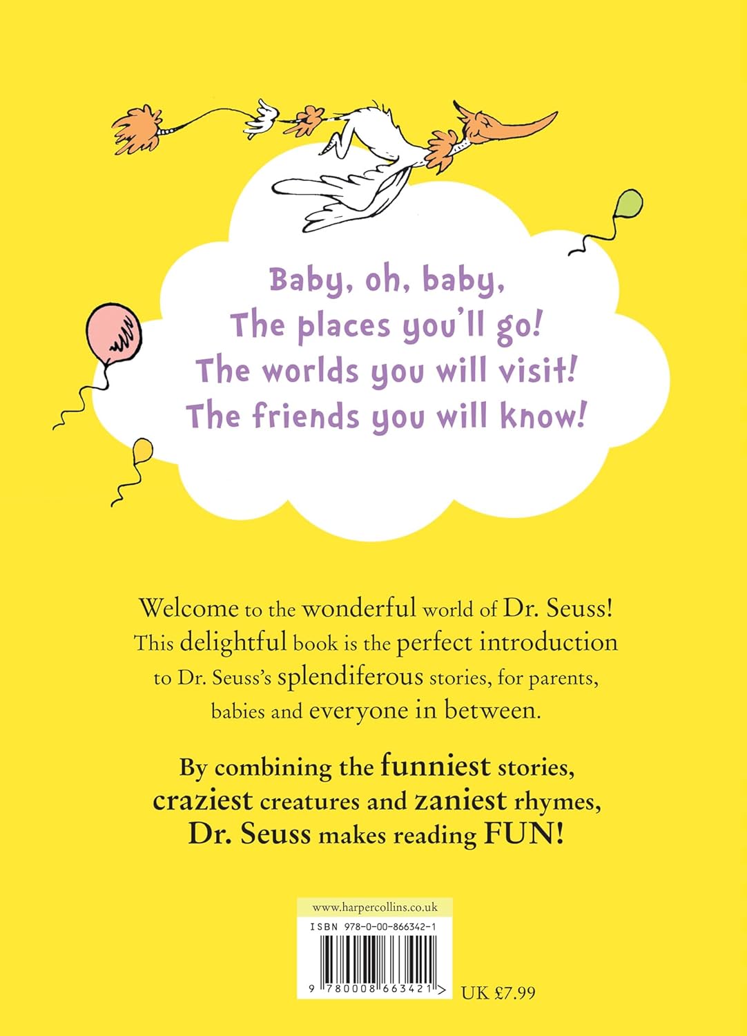 Dr. Seuss: Oh, Baby, The Places You will Go